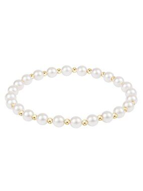 New Enewton Grateful Pattern Pearl 5mm 14kt Gold-filled Beads Bracelet